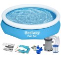 BASEN OGRODOWY ROZPOROWY 244 X 61 ĆM 9W1 BESTWAY 57450