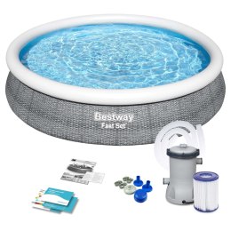 BASEN OGRODOWY ROZPOROWY 366 X 76 ĆM 9W1 BESTWAY 57445