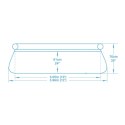 BASEN OGRODOWY ROZPOROWY 366 X 76 ĆM 9W1 BESTWAY 57445