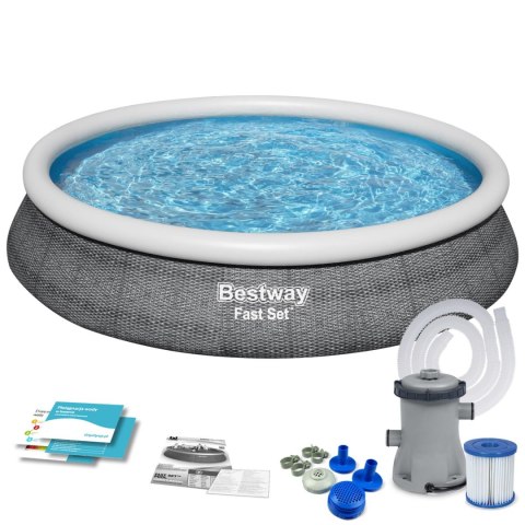 BASEN OGRODOWY ROZPOROWY 457 X 84 ĆM 9W1 BESTWAY 57313N