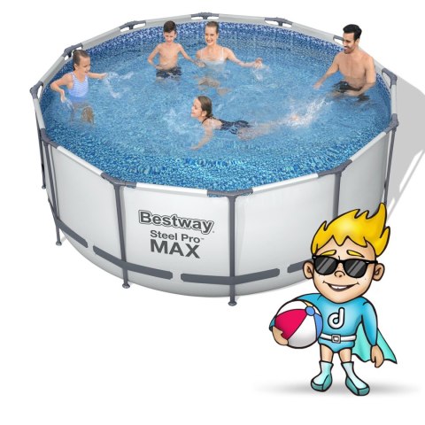 BASEN OGRODOWY STELAŻOWY 366 X 122 ĆM 18W1 BESTWAY 56420 + MASZYNKA DO BANIEK GRATIS BASEN OGRODOWY STELAŻOWY 366 X 122 ĆM 18W1 BESTWAY 56420 + MASZYNKA DO BANIEK GRATIS
