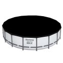 BASEN OGRODOWY STELAŻOWY 366 X 122 ĆM 18W1 BESTWAY 56420 + MASZYNKA DO BANIEK GRATIS