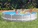BASEN OGRODOWY STELAŻOWY 366 X 76 ĆM 16W1 INTEX 26712 + MASZYNA DO BANIEK GRATIS