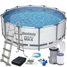 BASEN OGRODOWY STELAŻOWY 396 X 122 ĆM 11W1 BESTWAY 5618W