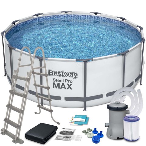 BASEN OGRODOWY STELAŻOWY 396 X 122 ĆM 11W1 BESTWAY 5618W
