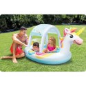 BRODZIK Z DASZKIEM JEDNOROŻEĆ 254 X 132 ĆM INTEX 58435