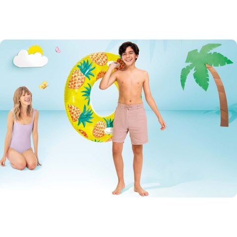KOŁO DO PŁYWANIA ANANASY 107 ĆM INTEX 56261 KOŁO DO PŁYWANIA ANANASY 107 ĆM INTEX 56261