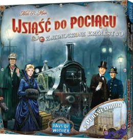 Gra wsiąść do pociągu kolekcja map 5 - zjednoczone królestwo / pensylwania