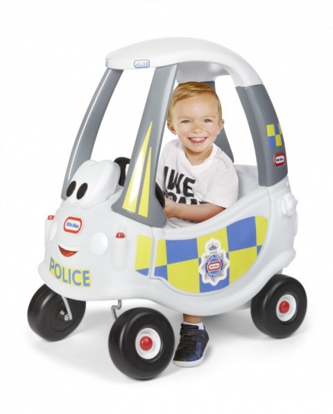 Jeździk cozy coupe policja biała Jeździk cozy coupe policja biała