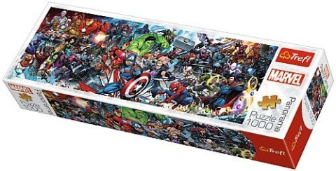 Puzzle 1000 elementów panorama marvel the avengers Puzzle 1000 elementów panorama marvel the avengers