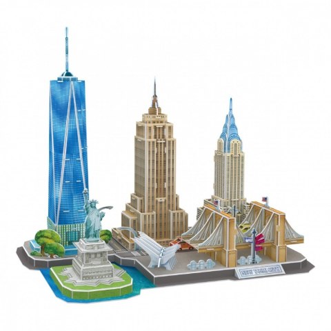 Puzzle 3d city line new york Puzzle 3d city line new york