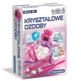 Zestaw naukowy kryształowe ozdoby