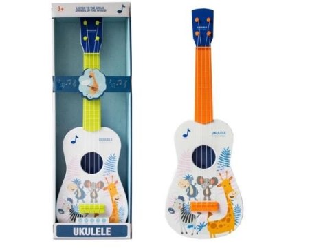 Gitara ukulele pomarańczowa Gitara ukulele pomarańczowa