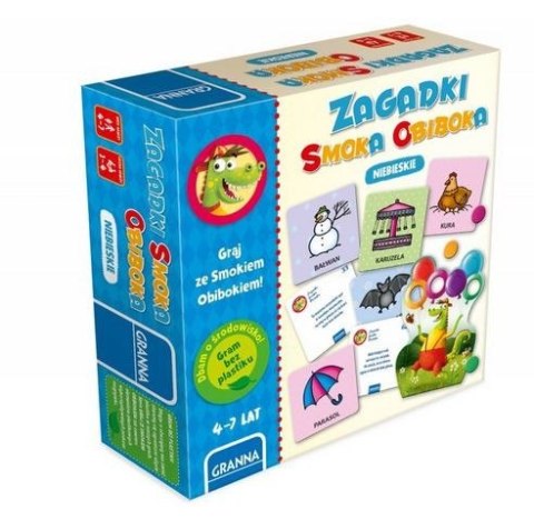Gra zagadki smoka obiboka niebieskie Gra zagadki smoka obiboka niebieskie