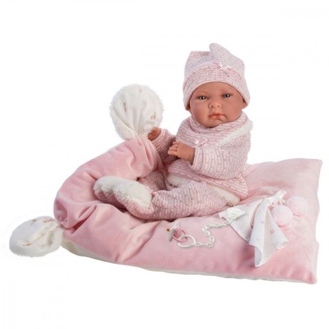 Lalka bobas nica 40 cm na kocyku Lalka bobas nica 40 cm na kocyku