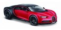 Model kompozytowy bugatti chiron sport czarno-czerwony