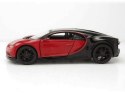 Model kompozytowy bugatti chiron sport czarno-czerwony