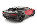 Model kompozytowy bugatti chiron sport czarno-czerwony
