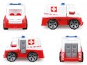 Samochód ambulans z akcesoriami w pudełku truxx