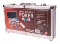 Żetony do pokera w walizce aluminiowej 300 sztuk
