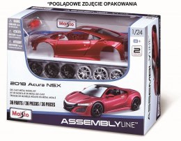 Model metalowy lamborghini aventador 1:24 do składania