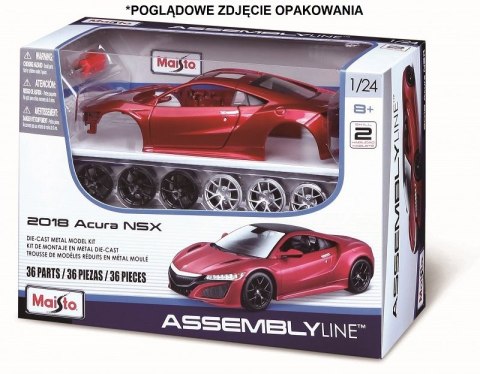 Model metalowy lamborghini aventador 1:24 do składania Model metalowy lamborghini aventador 1:24 do składania