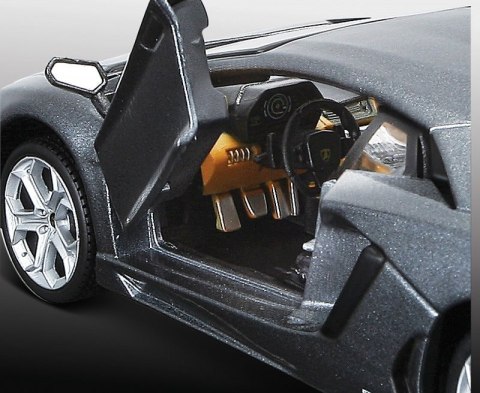 Model metalowy lamborghini aventador 1:24 do składania Model metalowy lamborghini aventador 1:24 do składania