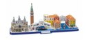 Puzzle 3d city line wenecja