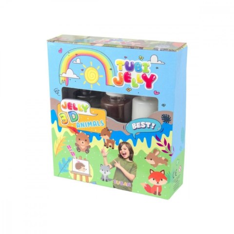 Zestaw tubi jelly 3 kolory - zwierzątka Zestaw tubi jelly 3 kolory - zwierzątka