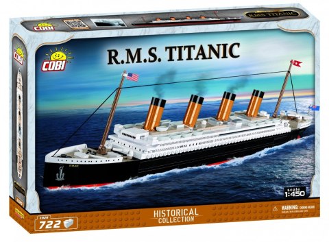 Klocki 722 elementy rms titanic 1:450 Klocki 722 elementy rms titanic 1:450