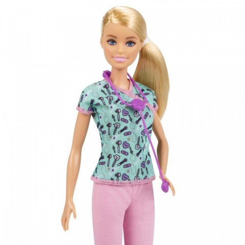 Lalka barbie kariera pielęgniarka Lalka barbie kariera pielęgniarka