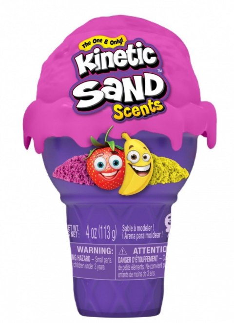 Piasek kinetic sand pojemnik na lody Piasek kinetic sand pojemnik na lody