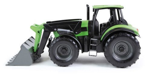 Pojazd traktor agrotron z łyżką luzem w kartonie Pojazd traktor agrotron z łyżką luzem w kartonie