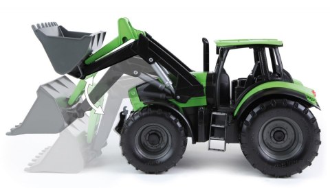 Pojazd traktor agrotron z łyżką luzem w kartonie Pojazd traktor agrotron z łyżką luzem w kartonie