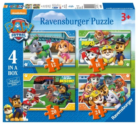Puzzle 4w1 drużyna psi patrol Puzzle 4w1 drużyna psi patrol