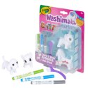 Zestaw kreatywny crayola figurki do malowania washimals blister pack psy