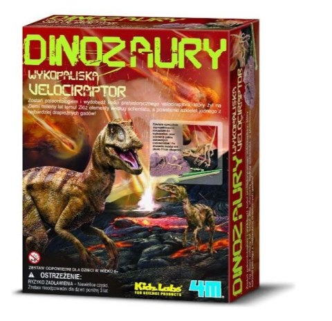 Zestaw naukowy wykopaliska - velociraptor Zestaw naukowy wykopaliska - velociraptor