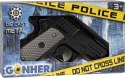 Pistolet policyjny metalowy 8 naboi gonher