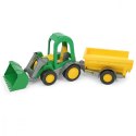 Traktor ładowarka z przyczepą farmer w kartonie