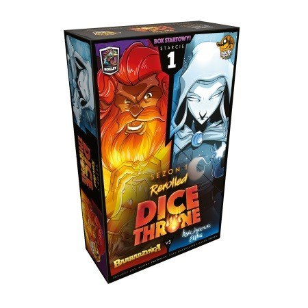 Gra dice throne starcie 1 barbarzyńca vs. księżycowa elfka Gra dice throne starcie 1 barbarzyńca vs. księżycowa elfka