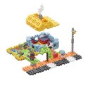 Klocki waffle mini - dom 148 elementów