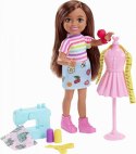 Lalka barbie chelsea możesz być kariera projektantka mody