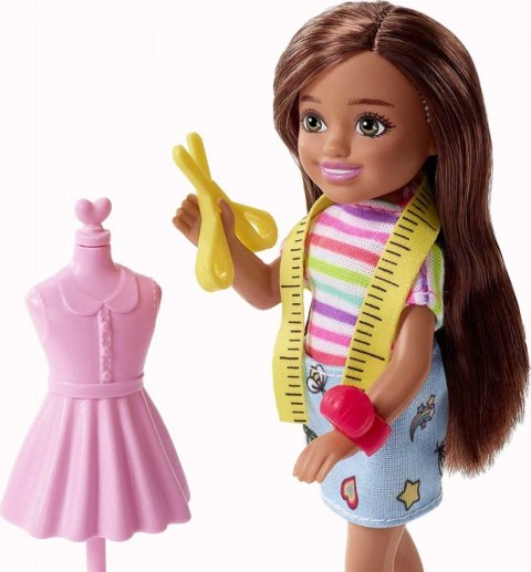 Lalka barbie chelsea możesz być kariera projektantka mody Lalka barbie chelsea możesz być kariera projektantka mody