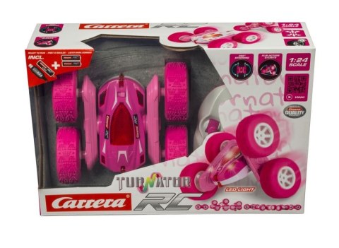Pojazd rc mini turnator 2,4 ghz różowy Pojazd rc mini turnator 2,4 ghz różowy