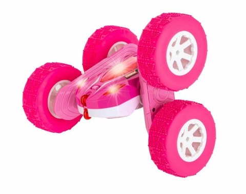 Pojazd rc mini turnator 2,4 ghz różowy Pojazd rc mini turnator 2,4 ghz różowy