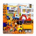 Puzzle 24 elementy na budowie praca wre Puzzle 24 elementy na budowie praca wre