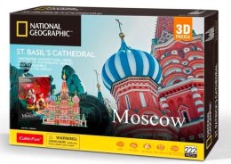 Puzzle 3d national geographic sobór Św. bazyla 222 elementów