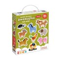 Puzzle do pary - zwierzątka na wsi