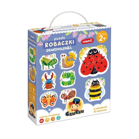 Puzzle robaczki czworaczki Puzzle robaczki czworaczki