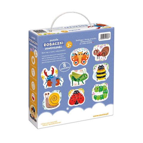 Puzzle robaczki czworaczki Puzzle robaczki czworaczki